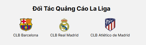 Đối Tác Quảng Cáo La Liga